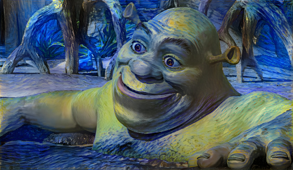 Shrek gone mad