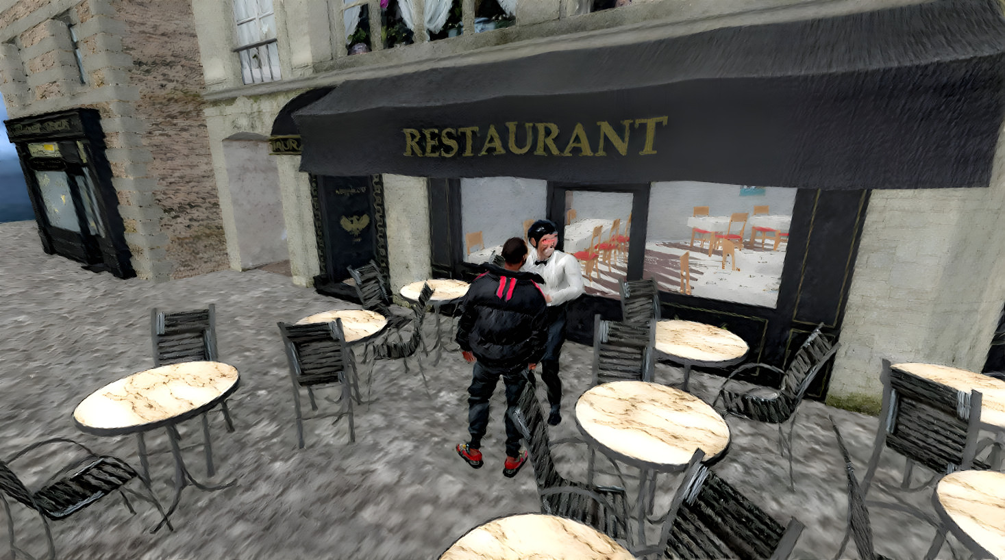 Restaurant Terrasse ... Stylized !