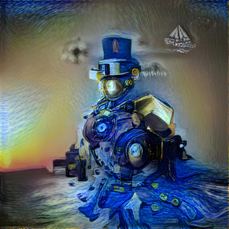 Blue Robot