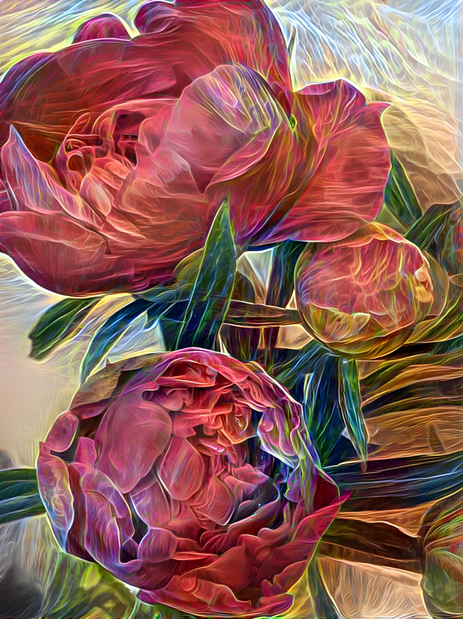 Awakening Peonies