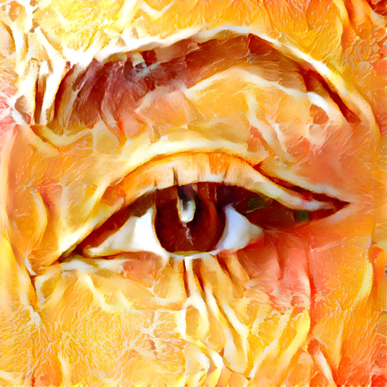 Orange eye