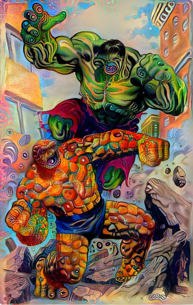 Hulk vs Thing