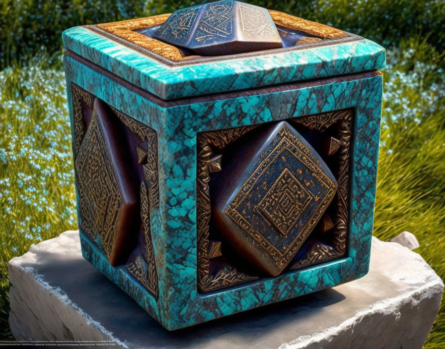 Puzzle Box in Nature