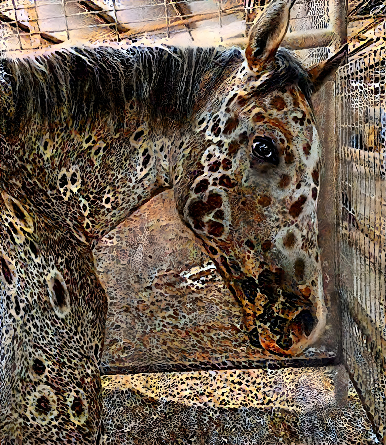 A Navajo Appaloosa 