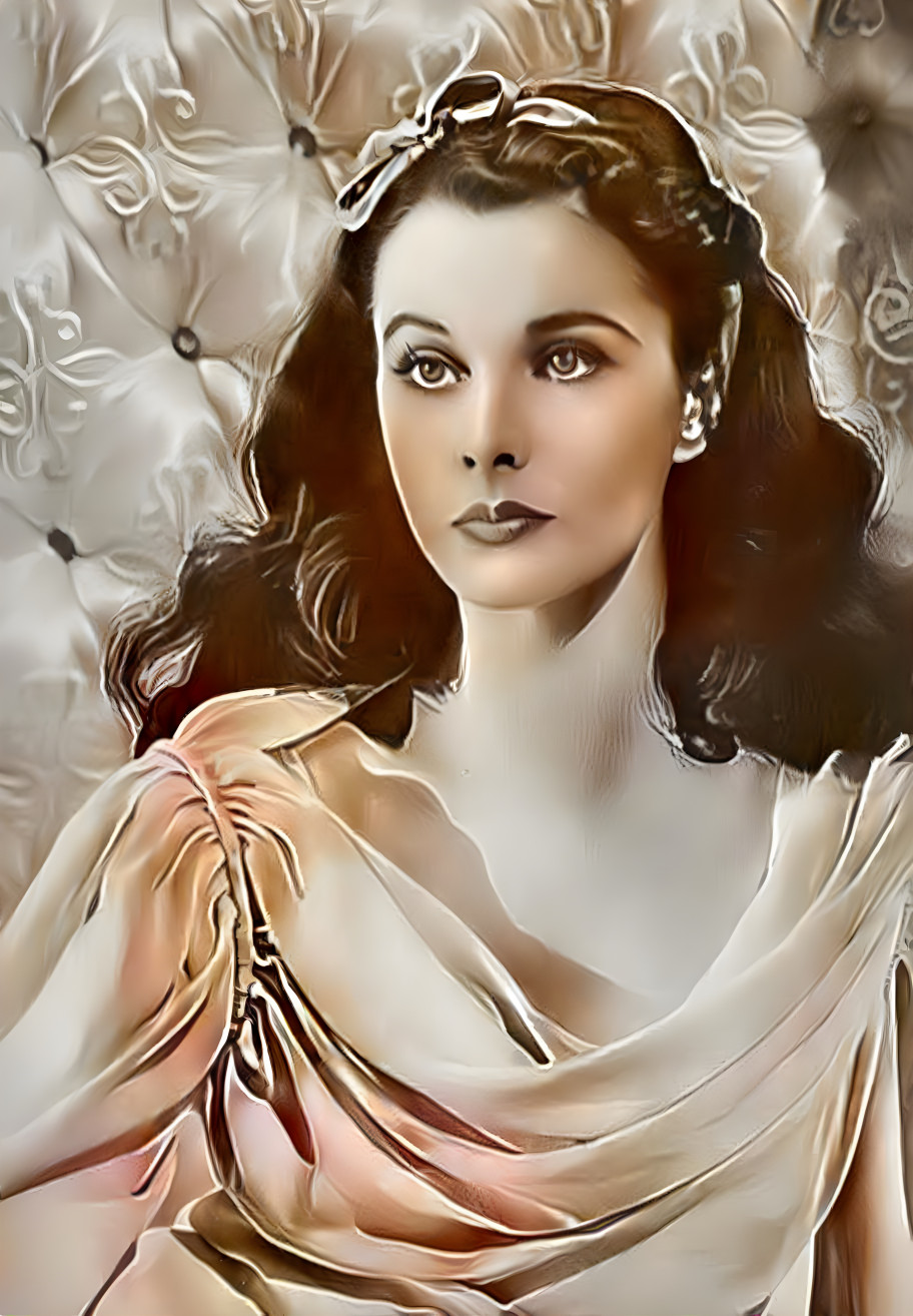 Vivian Leigh Isn't she peachy? :) BW photo