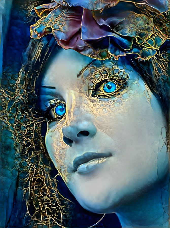 Blue Eyed Woman III