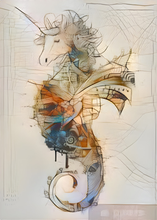 Seahorse Abstracted II