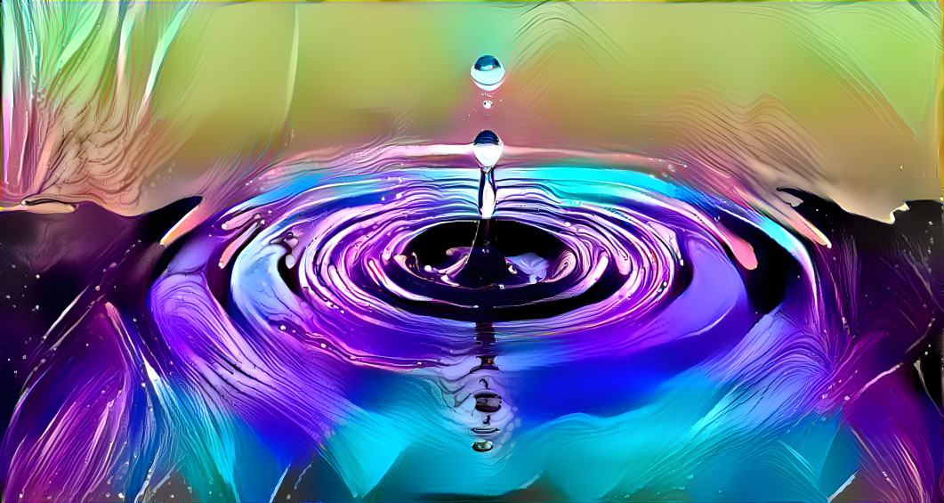 A drop of water