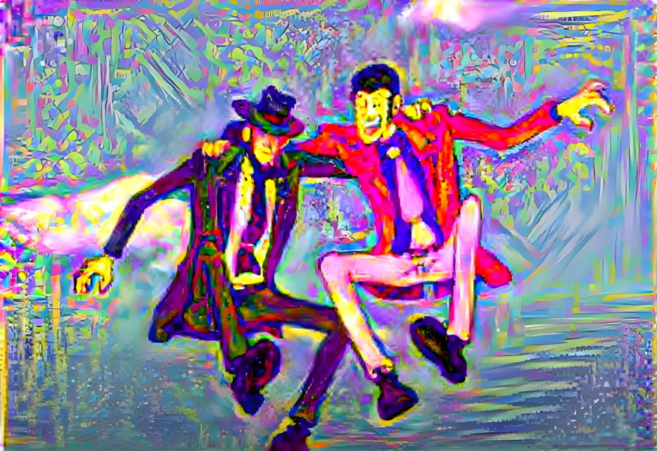 Lupin and Jigen Get High