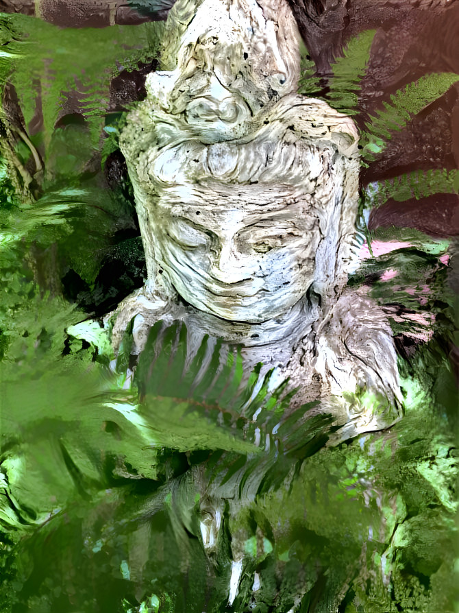 Driftwood Buddha