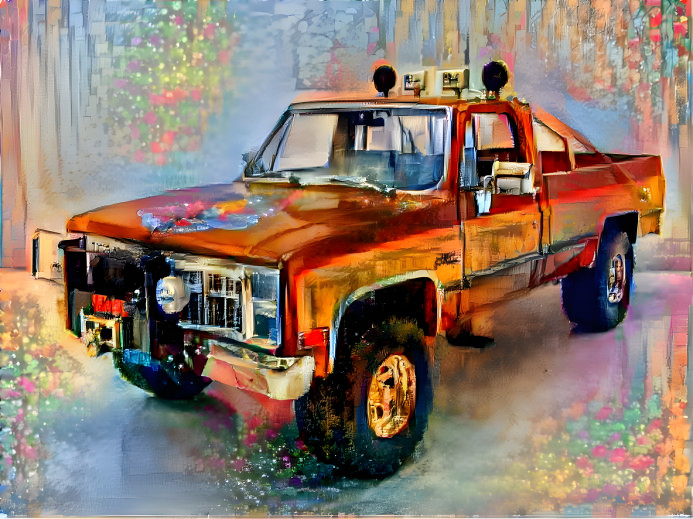 GMC K2500 Sierra Grande Pick Up 1982 - Abstracted