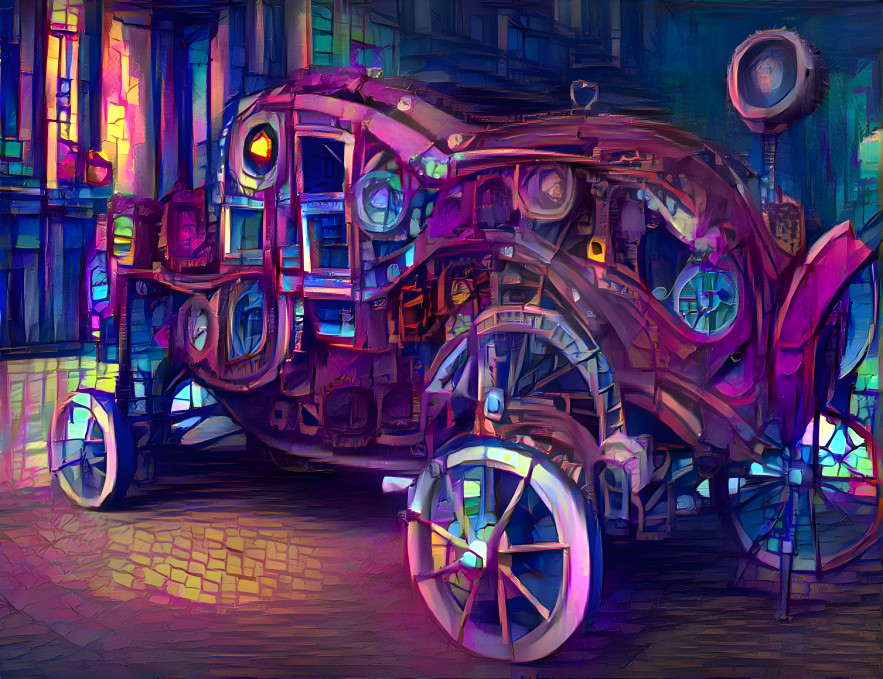 Steampunk Carriage Repainted II