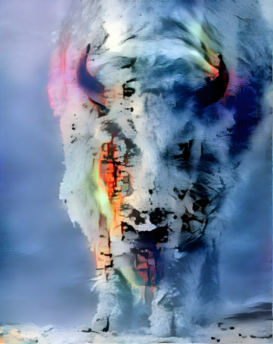 Appearance Of The Guiding Bison Spirit