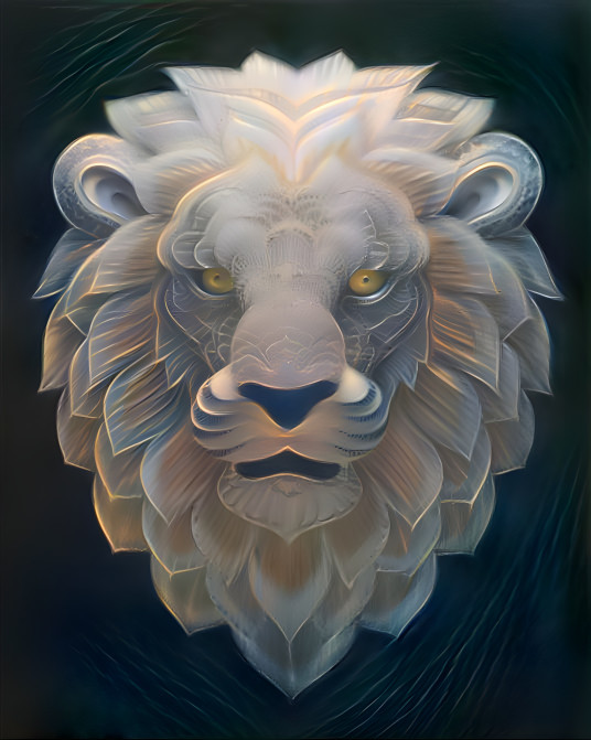 White Light Lion