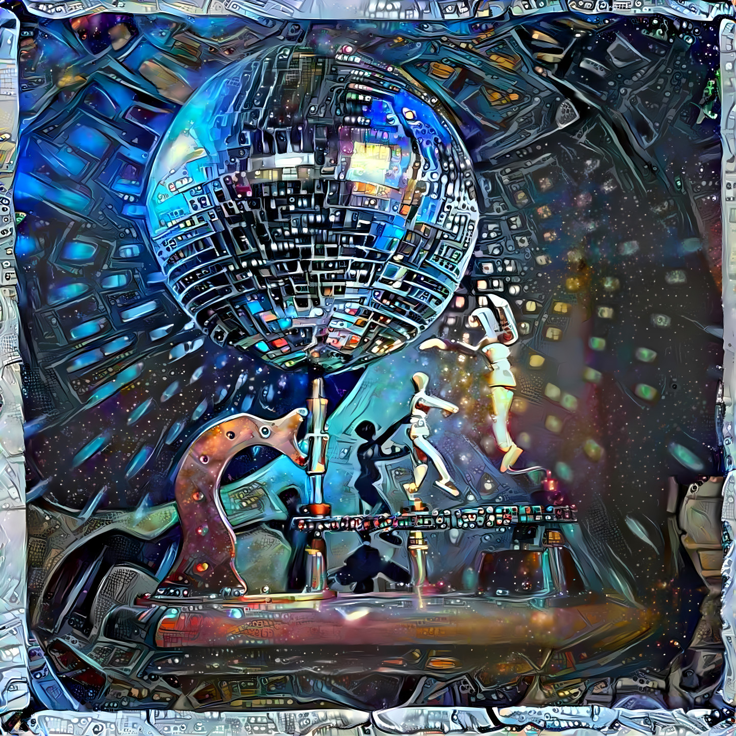 Mirror ball dance 