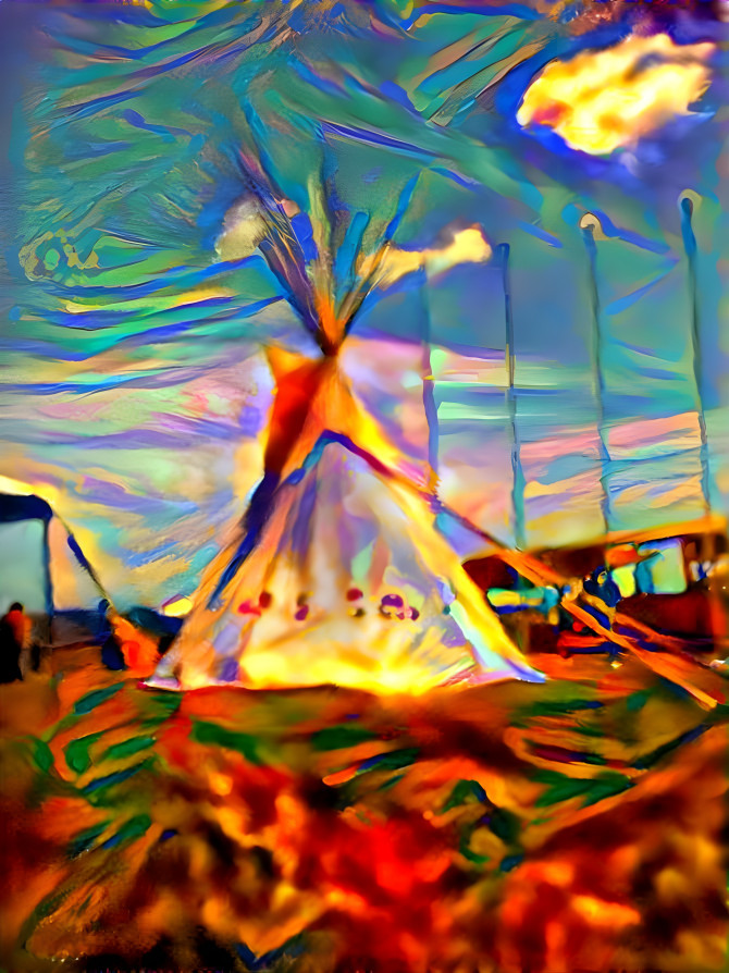 Vision of a tipi