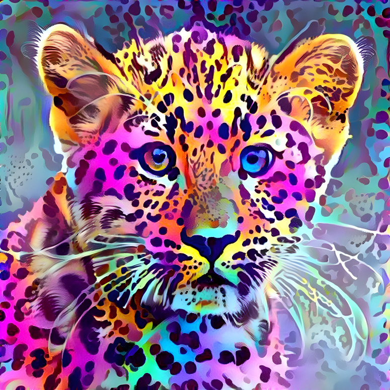 Lisa Frank Leopard