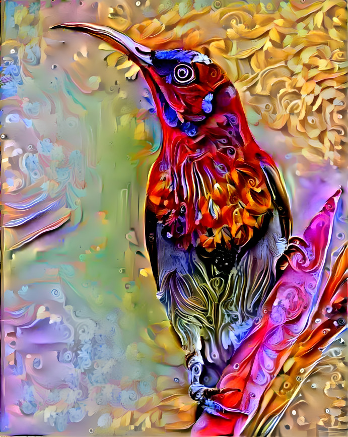 Color bird