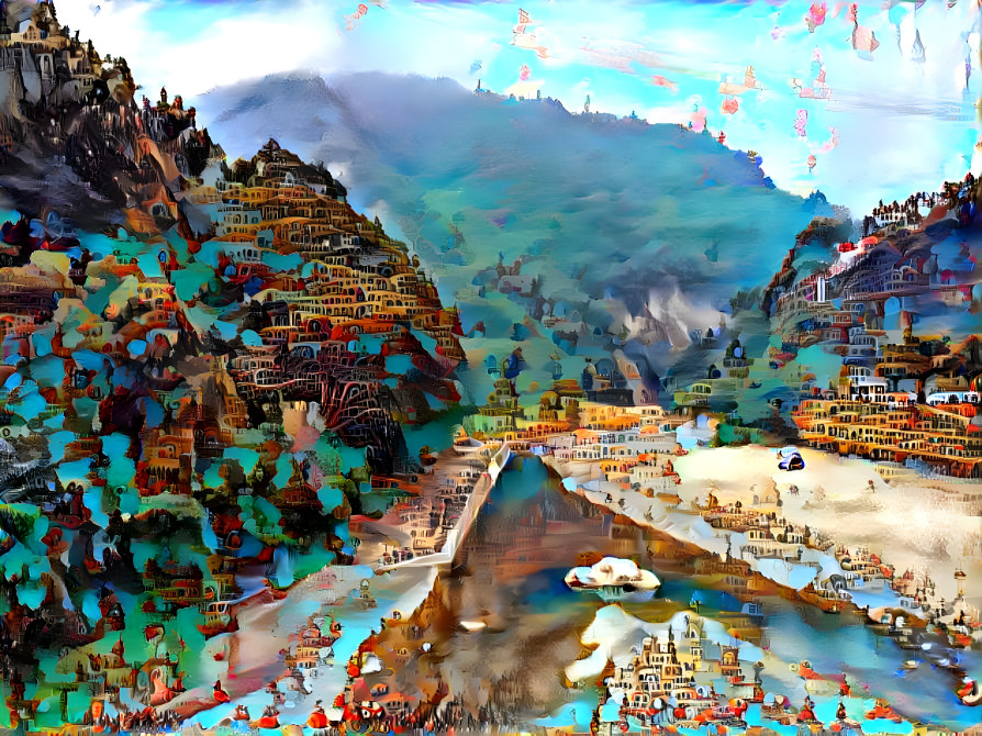 town in the valley