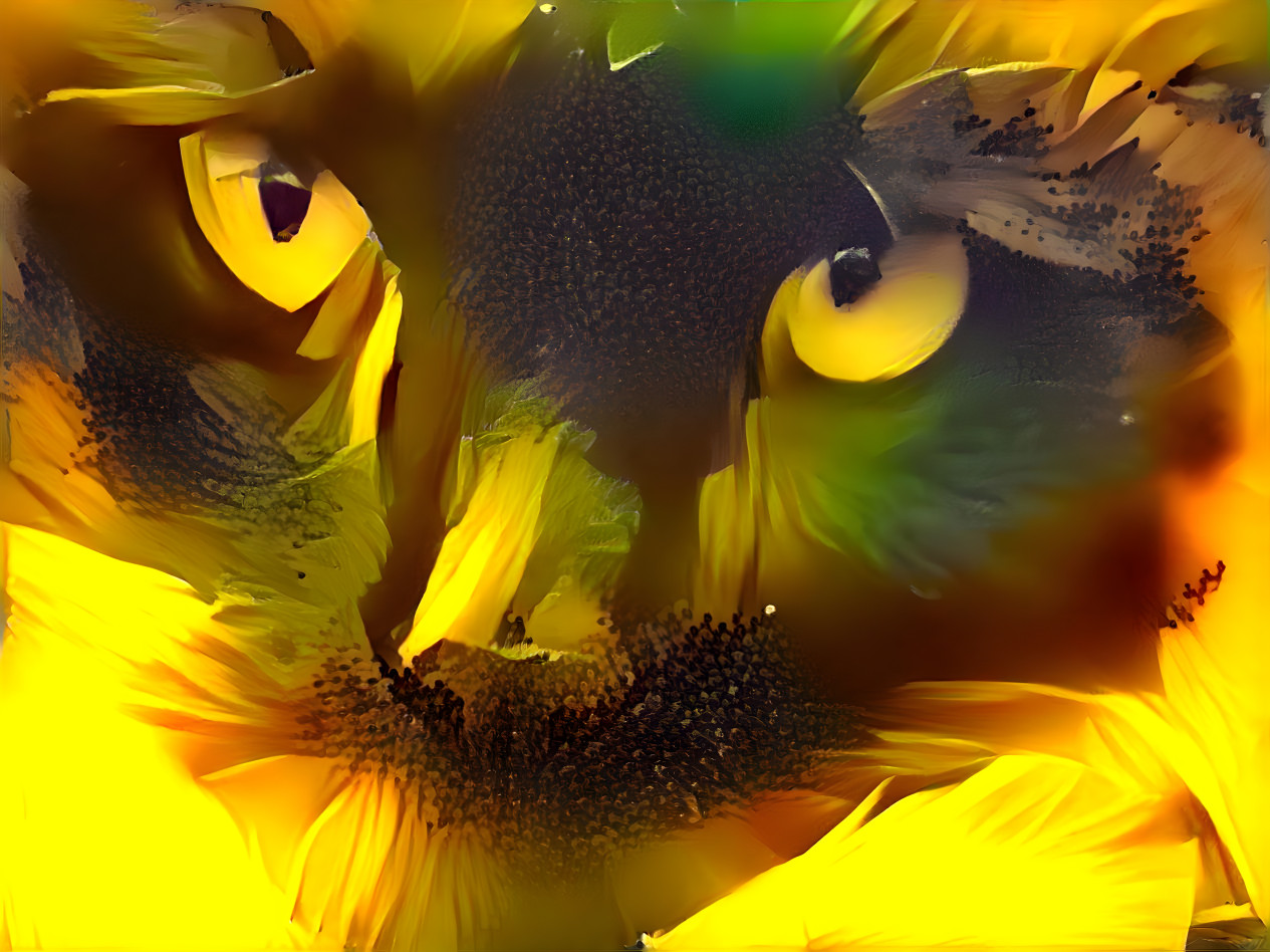 China Cat Sunflower