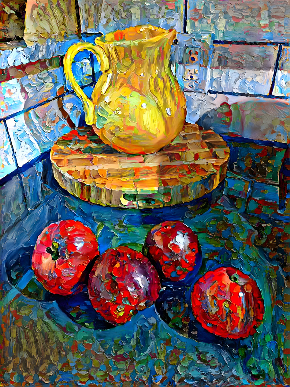 Still Life with Apples