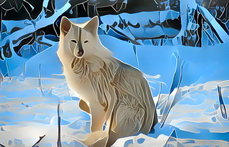 Wolf in Snow