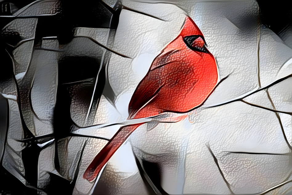 Cardinal Stained Glass