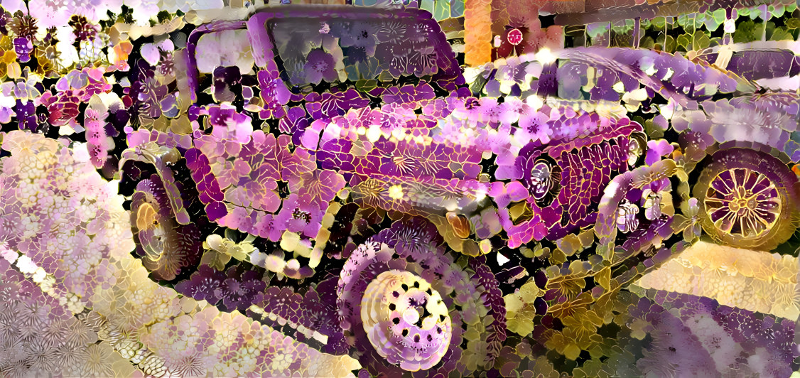 Flowery Jeep