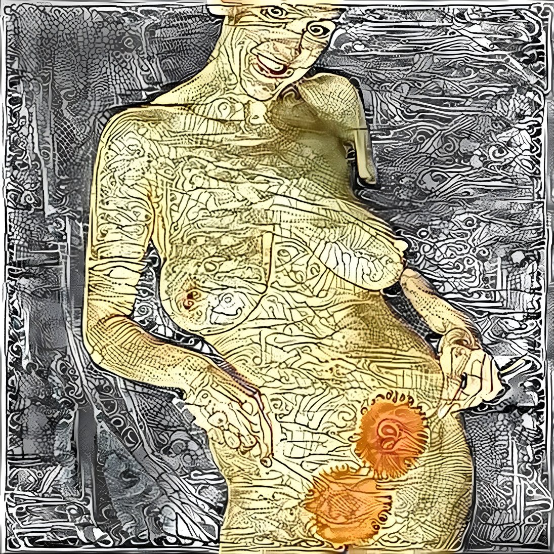 Sunflowers Nude