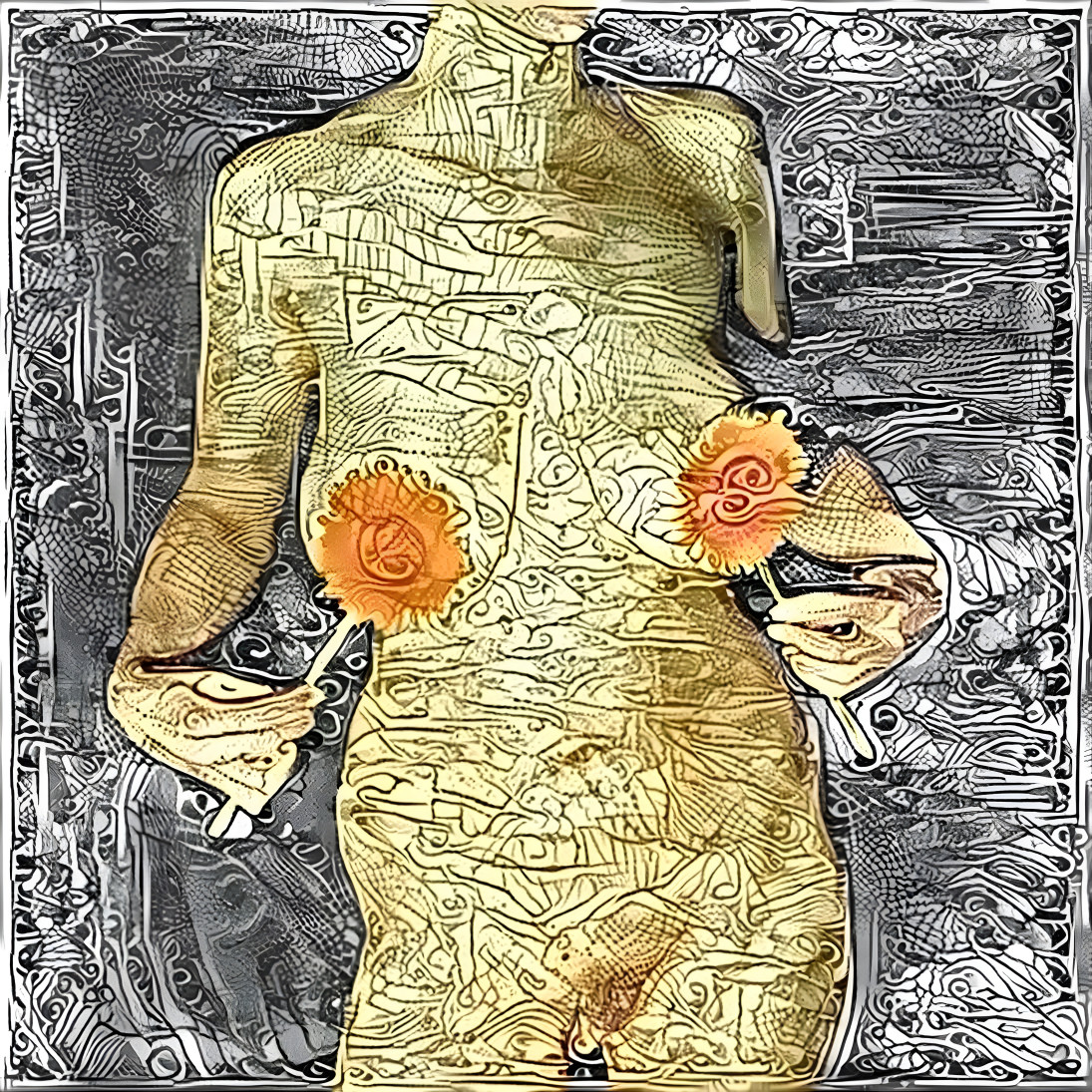 Sunflowers Nude