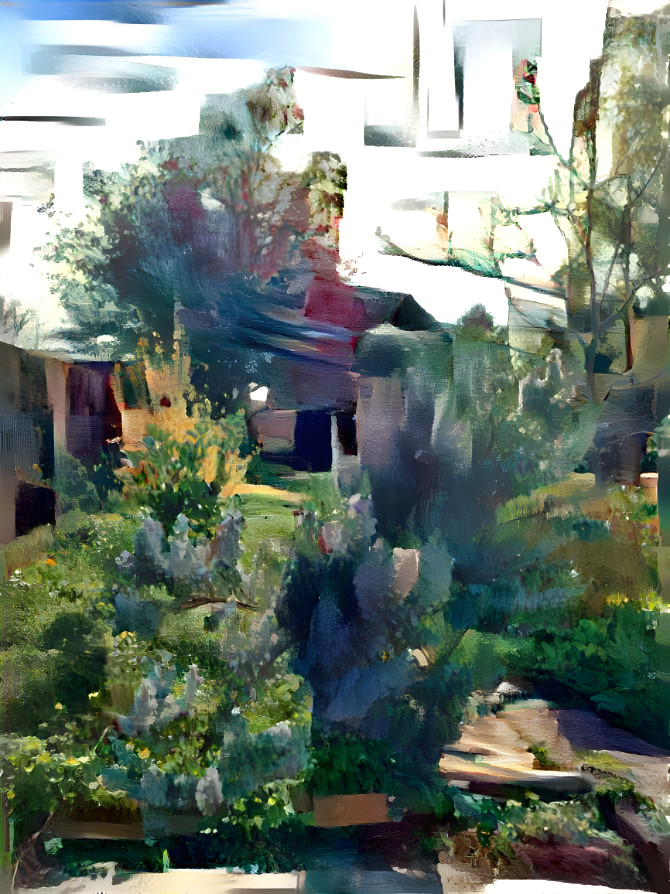 Sorolla's backyard