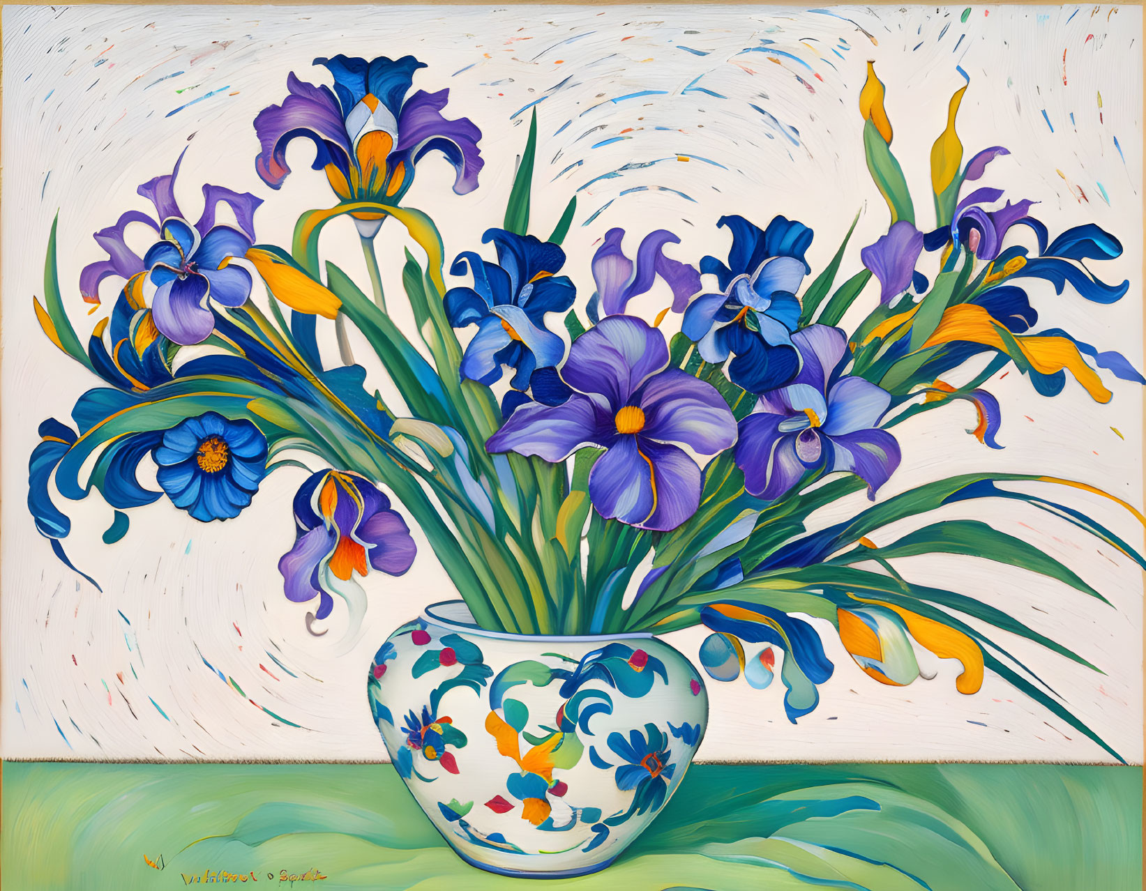 Irises 