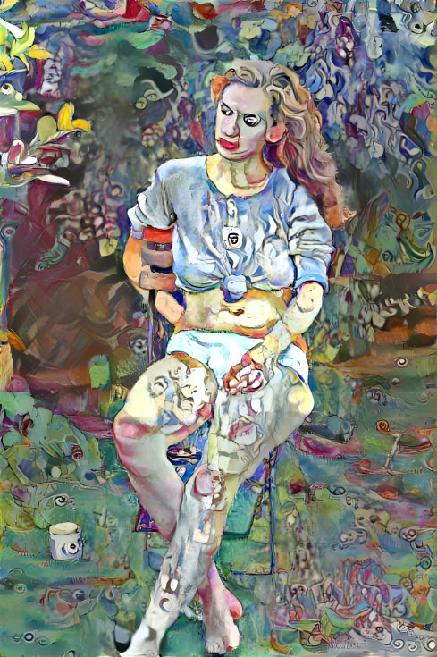 Style: Portrait of Friedericke Maria Beer Klimt 