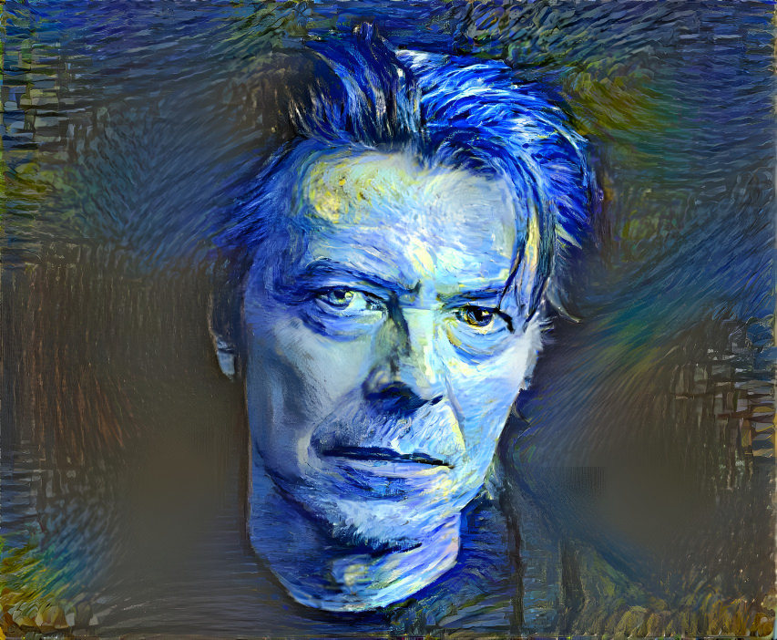 David Bowie Electric Blue