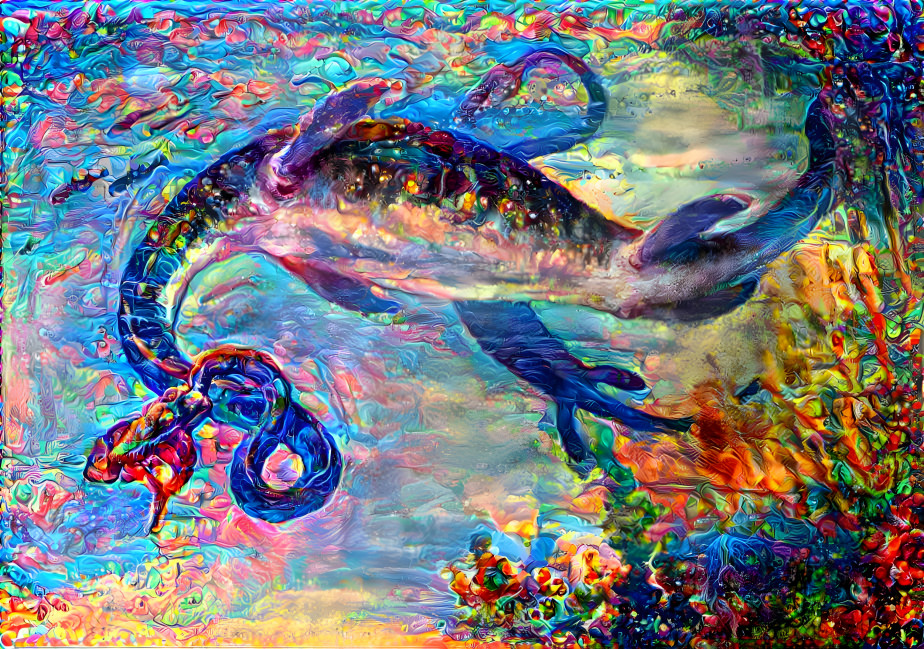 Charles Knight Plesiosaur Psychedelia