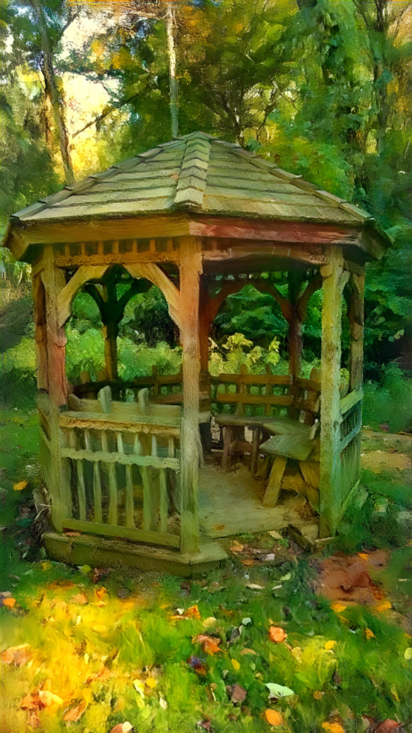 The Gazeebo by the Pond