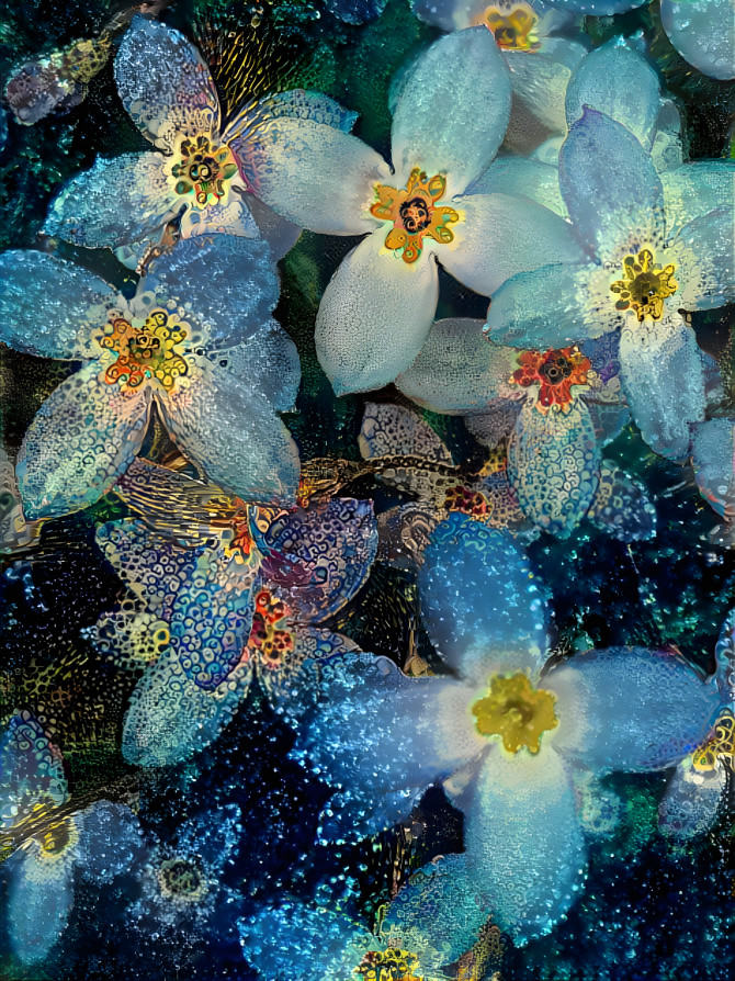 Galaxy Glow Flowers