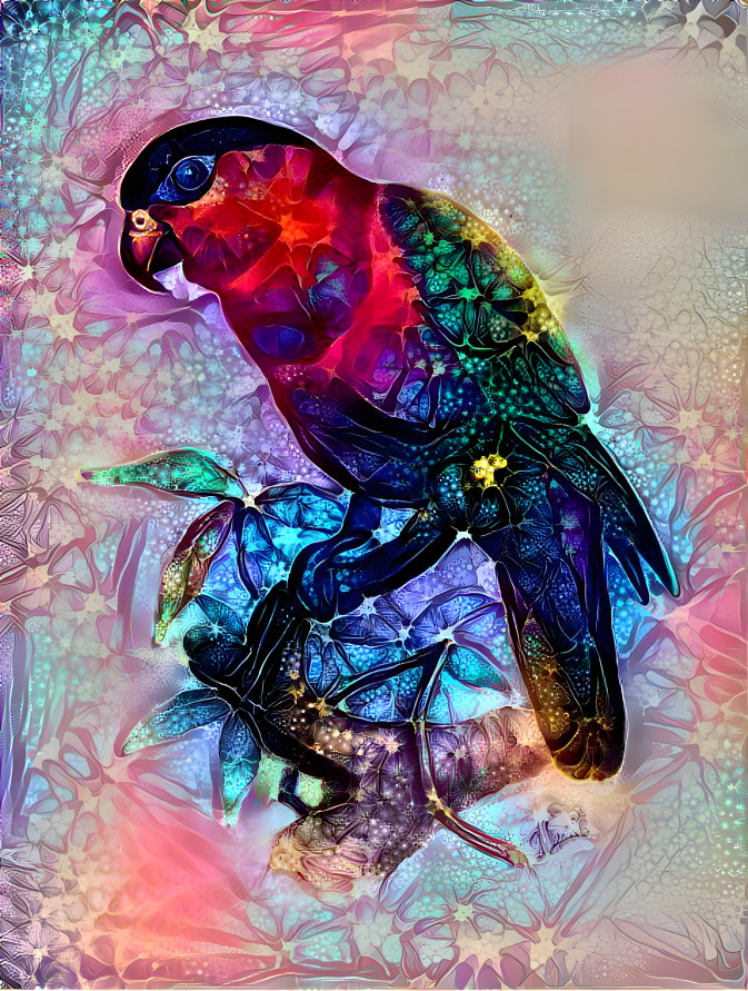 Flower Parrot