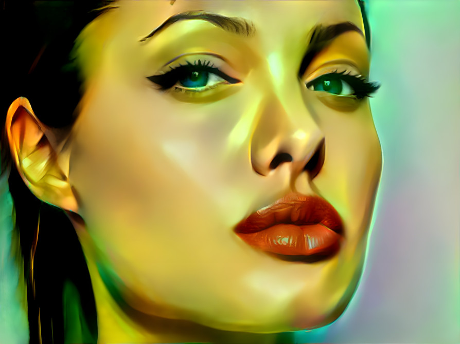 Angelina Jolie - Avatar Kyoshi Portrait