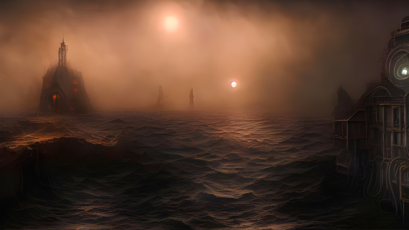 Worlds for my wife: Alien Seascapes 3