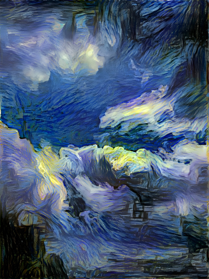 Cloudy turbulence 