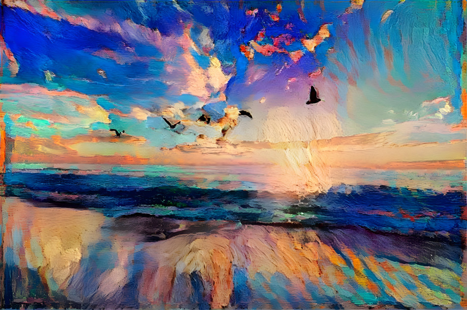 Birds on the beach