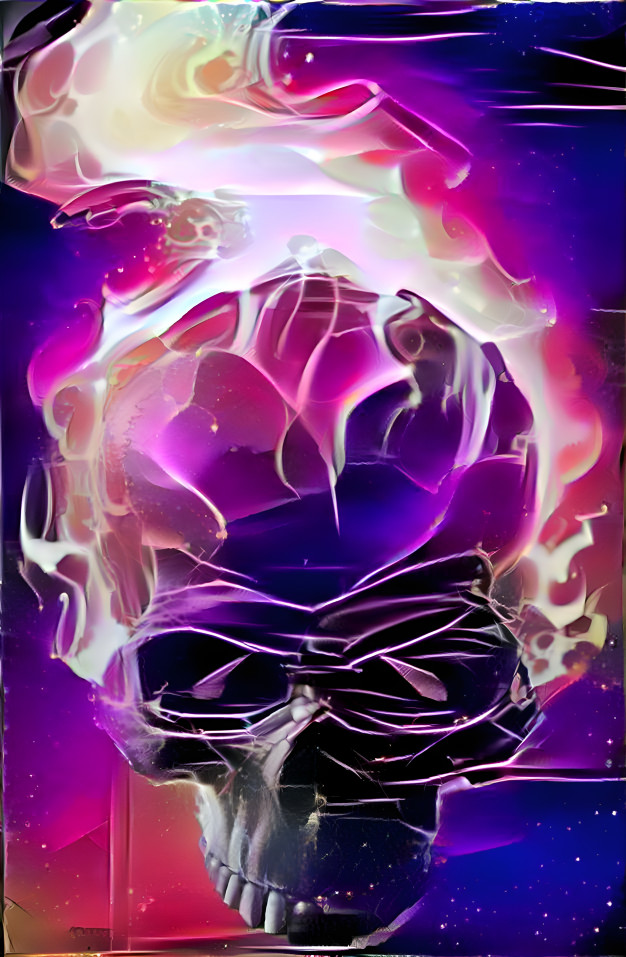 Purple fire