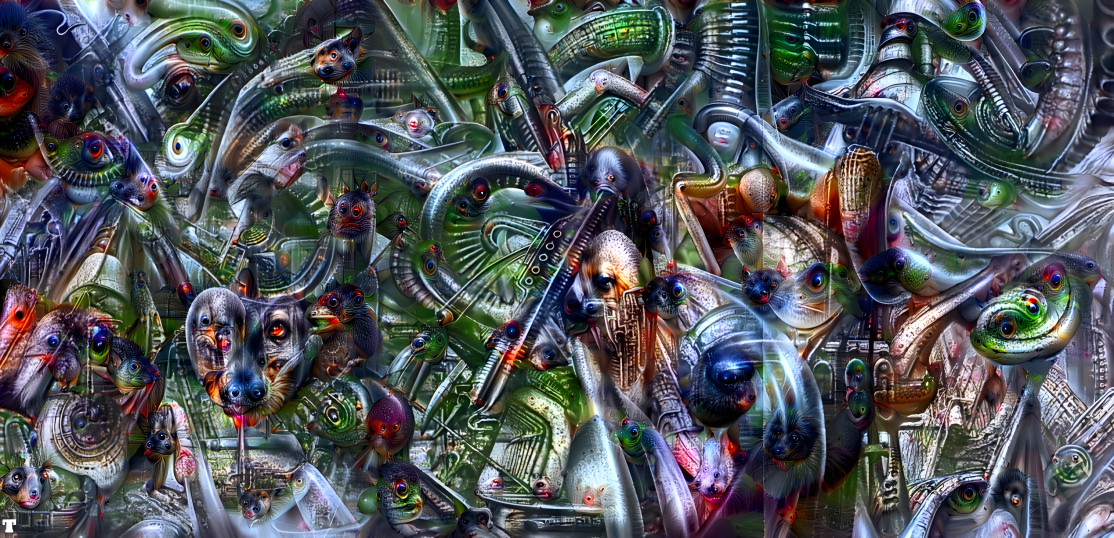 An AI Giger Dream