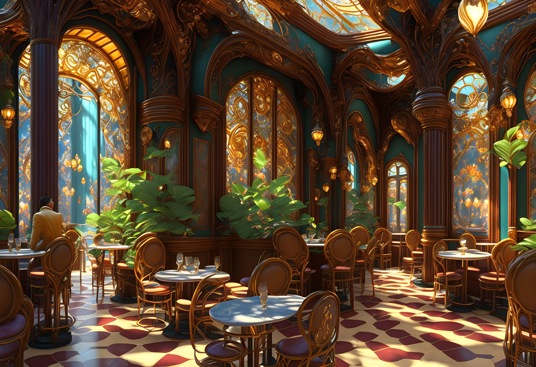Art Nouveau Coffee House