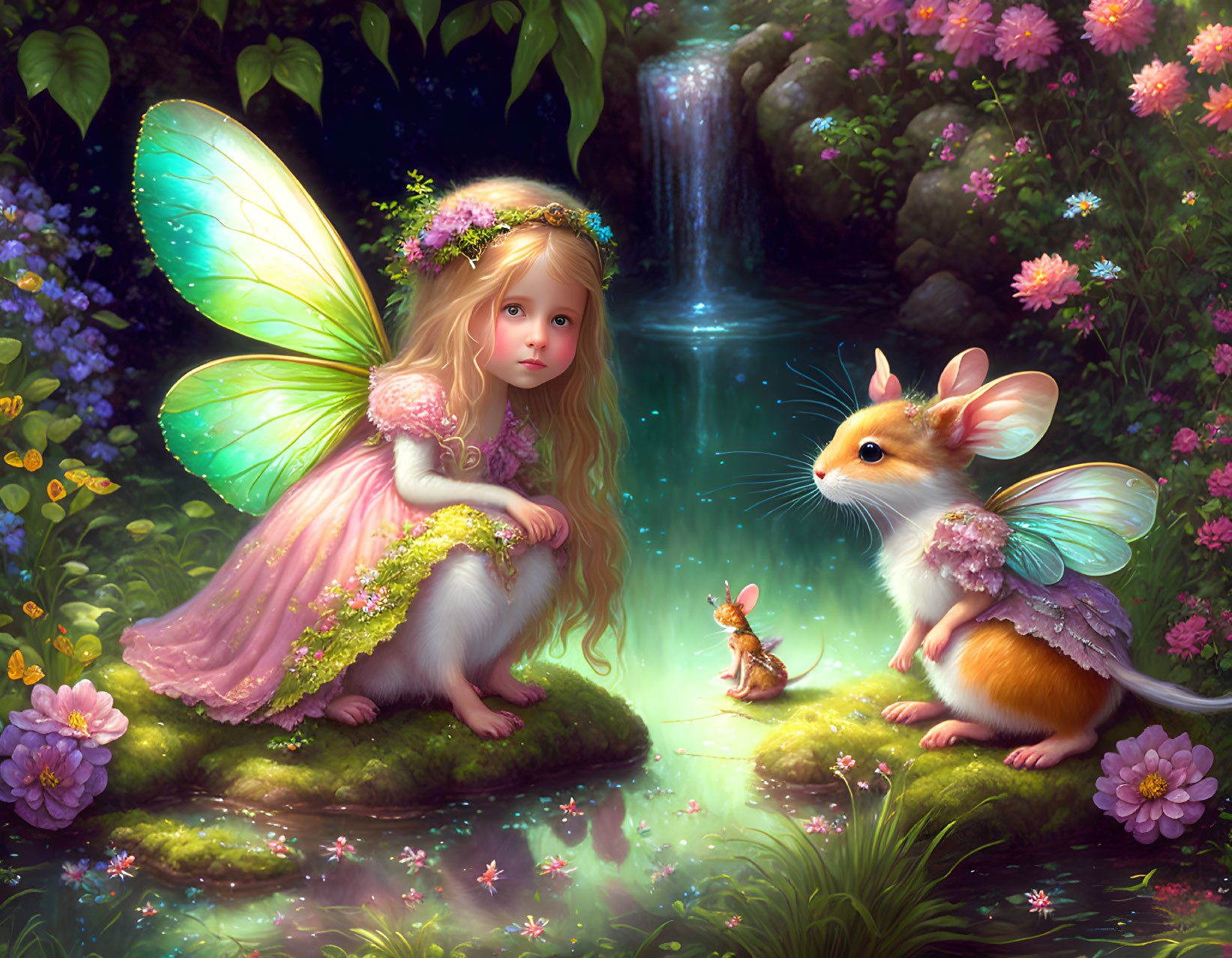 The Mouse Fairy Garden