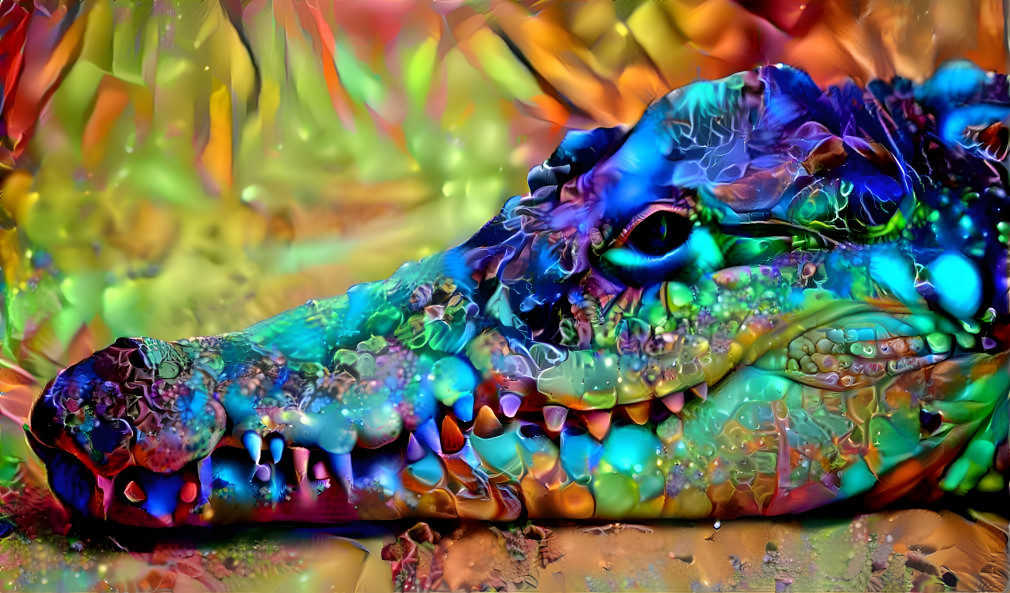 colourful Croc