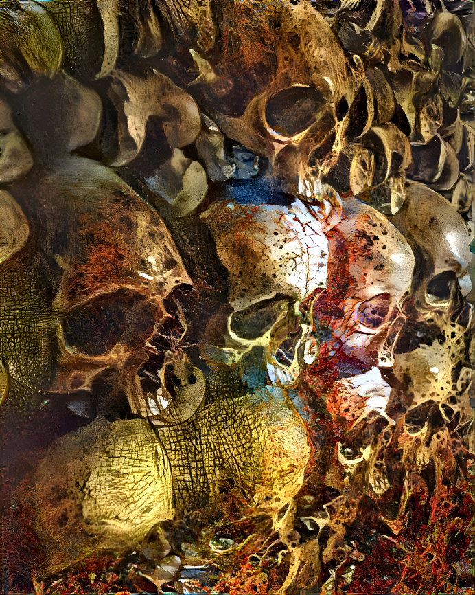 skull wall