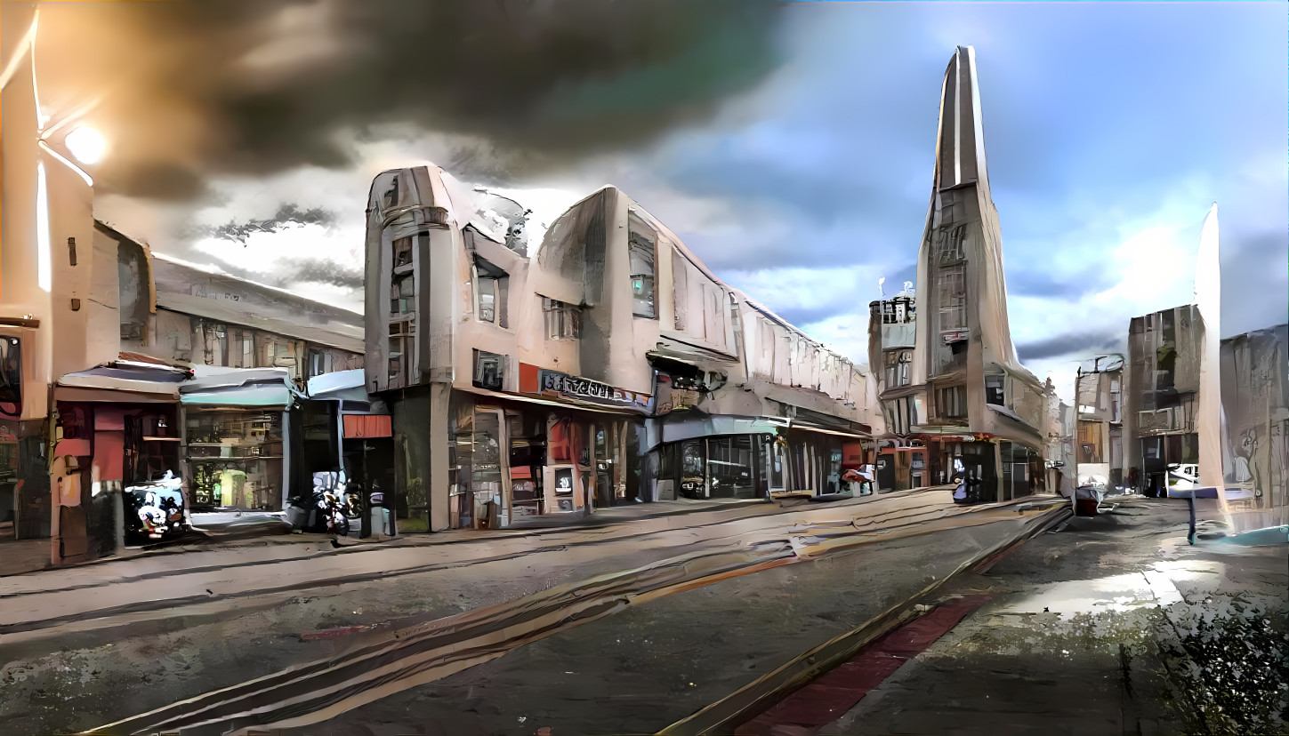 Futuristic High Street #2