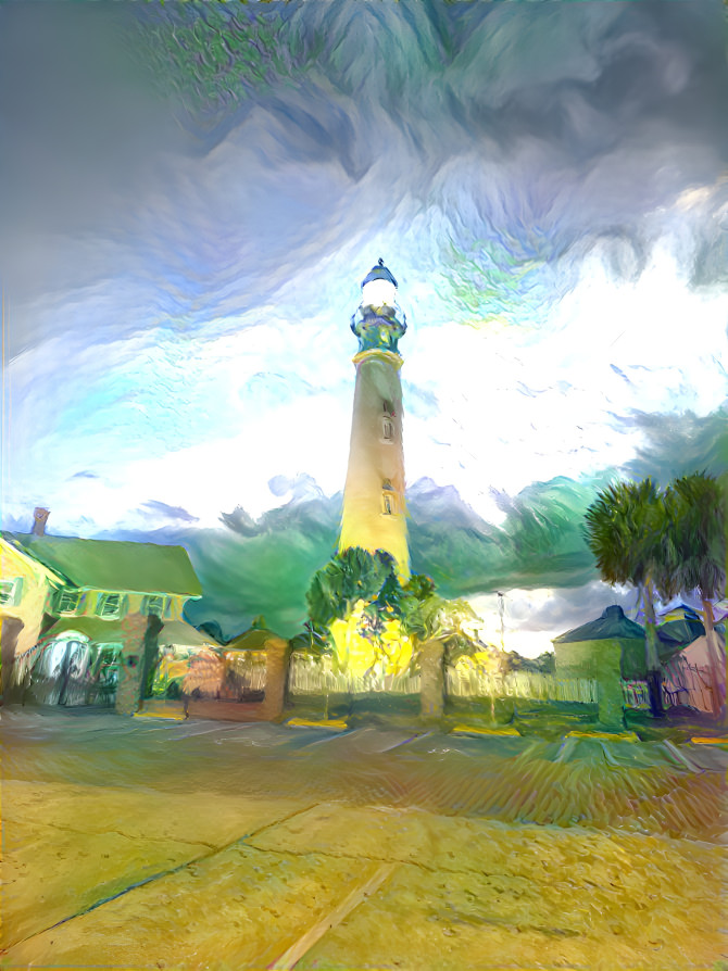 Ponce Inlet Lighthouse @ Dusk